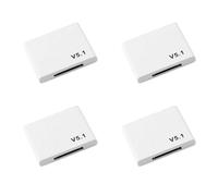 Tuminsi 4X Receptor de Audio Bluetooth 5.1 de 30 Pines A2DP Adaptador Inalámbrico de Música para Altavoz Analógico Jack de 30 Pines