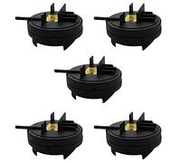 Tuminsi 5X 11127552281 Cubierta Tapas VÁLvula de Aire del Motor para E60 E65 E66 E70 E83 E88 E90 E91 E92 F10 N52 128I 328I 528I X3 X5 X5 Z4 Tapa