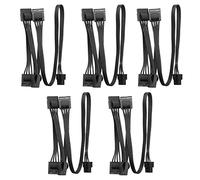 Tuminsi 5X Cable de Fuente de Alimentación Modular de 6 Pines Una 4 Cable de 6 Pines Una 4 IDE para RM1000X RM850X RM750X RM650X RM550X Modular