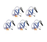 Tuminsi 5X Tapones para los Oídos Auriculares Bluetooth para el Trabajo, Supresión de Ruido, Protección Auditiva, Sitios de Construcción, Lugares Ruidosos