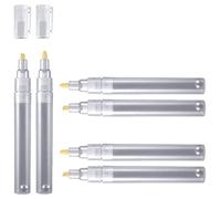 Tuminsi 6 Rotuladores de Pintura en Rellenables VacíOs, Rotuladores de Grafiti de Punta Fina, Rotuladores AcríLicos para Pintura al óLeo
