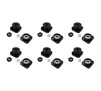 Tuminsi 6X FK12 FF12 Soporte para Husillo de Bolas 1605 FK12 Lado Fijo FF12 Lado Flotante para Piezas de CNC Accesorios para Máquinas Herramientas