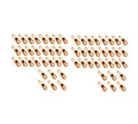 Tuminsi Mini Cuchara de Madera de 60 Piezas, Mini Cuchara de Sal de Baño, Cuchara de Caramelo de Madera, Cuchara de Detergente en Polvo Juego de Cuchara Cuchara de
