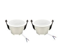 Tuminsi Minialtavoces de Techo Bluetooth, de Audio Doméstico con 1 Altavoz Estéreo Auxiliar para Baño, Cocina y Sala de Estar
