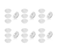 Tuminsi Platillo transparente para plantas de 8 pulgadas, 60 uds., bandejas de de plástico para plantas de interior y exterior para sostener macetas de flores suculentas