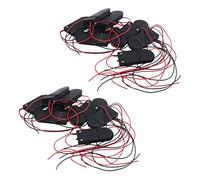 Tumintu 20 Pzs Interruptor ON/Off 2 x 3V CR2032 Soporte de Bateria Pilas de Boton para LED