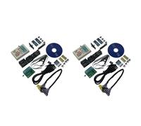 Tumintu 2Conjunto EZP2023 USB SPI Programador con Soporte para 12 Adaptadores 24 25 93 95 Compilador EEPROM Flash Bios Velocidad de Programación Más Alta