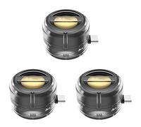 Tumintu 3X Mini Altavoz Portátil Caja de Sonido Universal Tipo C Enchufe Tipo C Amplificador de Teléfono Móvil Cableado Externo Hogar Transparente