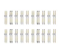 Tumintu 40 Juegos de Bolígrafos para Tornear Madera, Suministros para Proyectos, Bolígrafo Delgado de 7 mm con Repuestos y Piezas en para Torneado de Madera.