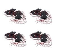 Tumintu 40 Pzs Interruptor ON/Off 2 X 3V CR2032 Soporte De Bateria Pilas De Boton para LED