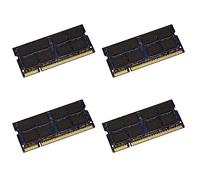 Tumintu 4X Memoria RAM para Computadora Portátil DDR2 de 2GB 800Mhz PC2 6400 1.8V 2RX8 200 Pines SODIMM para Computadora Portátil Memoria