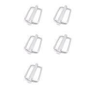 Tumintu 5 unidades de 50 mm 316 de acero inoxidable 316, hebilla deslizante Triglide para cinturón de cadera y correa de hombro ajustable