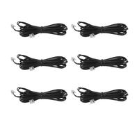 Tumintu 6X RJ11 6P4C Cuerda Cable de Telefono Modem ADSL 5 Metros