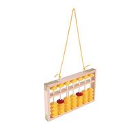 Tumintu 7 Columna Antideslizante Abacus De Madera Ábaco Soroban Herramienta Educativa Calculadora de Matemáticas para el Profesor SchüLer