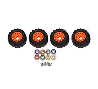 Tumintu Off Road Skateboard Longboard (Set con 4 fundas de almacenamiento)