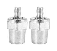 Tumintu Un par de conectores de carga en el lado de la batería de aleación para 8 mm positivo (+) o negativo (-) de la batería del cable de las abrazaderas