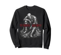 Tummy Hurts Funny Medieval Knight Gothic Art Dark Humor Sudadera