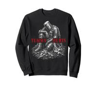 Tummy Hurts Funny Medieval Knight Gothic Art Dark Humor Sudadera