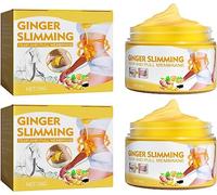 Tummy Tightening Cream For Belly,Ginger Hot Cream Sweat Enhancer Belly Drainage Ginger Cream,Body Sculpting Cellulite Cream for All Skin (2pcs)