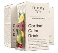 Tummy Tox Cortisol Calm Drink, Ashwagandha, Magnesio, L-Teanina, Te Verde