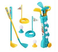 Tumnea Juguetes de para Niños Juguetes al aire libre Juego de Clubes de Golf, Mini Golf, Juguetes Deportivos para Niños Pequeños