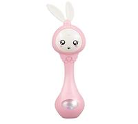 Tumnea Sonajero de bebé, Juguete de mordedor de sonajero Musical Iluminado, Juguete sensorial de bebé Infantil, sonajero de Mano, Palo de Ritmo Musical, Juguete de dentición para sonajeros