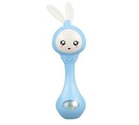 Tumnea Sonajero de bebé, Juguete de mordedor de sonajero Musical Iluminado, Juguete sensorial de bebé Infantil, sonajero de Mano, Palo de Ritmo Musical, Juguete de dentición para sonajeros