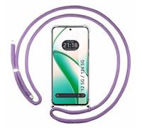 Funda móvil - TUMUNDOSMARTPHONE 12 5G / 12x 5G, Compatible con Realme 12 5G / 12x 5G, Morado