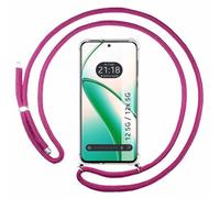 Funda móvil - TUMUNDOSMARTPHONE 12 5G / 12x 5G, Compatible con Realme 12 5G / 12x 5G, Rosa