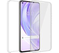 Tumundosmartphone Funda Doble Transparente Pc + TPU Full Body 360 para Xiaomi Mi 11 Lite 4G / 5G / 5G NE
