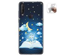 Tumundosmartphone Funda Gel TPU para Alcatel 1S 2020 / 3L 2020 diseño Libro Cuentos Dibujos