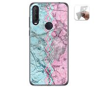 Tumundosmartphone Funda Gel TPU para Alcatel 1S 2020 / 3L 2020 diseño Mármol 08 Dibujos