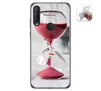 Tumundosmartphone Funda Gel TPU para Alcatel 1S 2020 / 3L 2020 diseño Reloj Dibujos