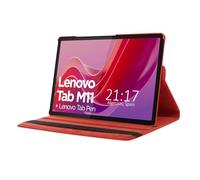 Tumundosmartphone Funda Giratoria 360 para Lenovo Tab M11 Color Roja