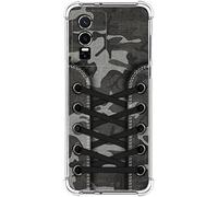 Tumundosmartphone Funda Silicona Antigolpes para Vivo Y76 5G diseño Zapatillas 15 Dibujos