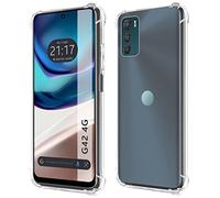 Tumundosmartphone Funda Silicona Antigolpes Transparente para Motorola Moto G42 4G