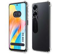 Tumundosmartphone Funda Silicona Antigolpes Transparente para OPPO A98 5G