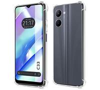 Funda móvil - TUMUNDOSMARTPHONE Realme C33, Compatible con Realme Realme C33, Transparente