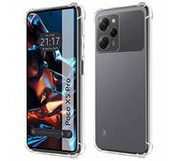 Tumundosmartphone Funda Silicona Antigolpes Transparente para Xiaomi Poco X5 Pro 5G