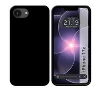 Tumundosmartphone Funda Silicona Gel TPU Negra para iPhone 17e (6.1)