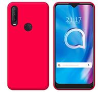 Tumundosmartphone Funda Silicona Gel TPU Rosa para Alcatel 1S 2020 / 3L 2020
