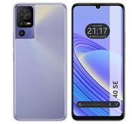 Tumundosmartphone Funda Silicona Gel TPU Transparente para TCL 40 SE