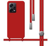 Funda móvil - TUMUNDOSMARTPHONE Xiaomi Redmi Note 12 Pro+ Plus 5G, Compatible con Xiaomi Xiaomi Redmi Note 12 Pro+ Plus 5G, Rojo
