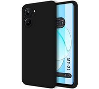 Tumundosmartphone Funda Silicona Líquida Ultra Suave para Realme 10 4G Color Negra