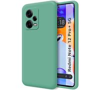 Tumundosmartphone Funda Silicona Líquida Ultra Suave para Xiaomi Redmi Note 12 Pro+ Plus 5G Color Verde