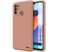 Tumundosmartphone Funda Silicona Líquida Ultra Suave para ZTE Blade A52 Color Rosa