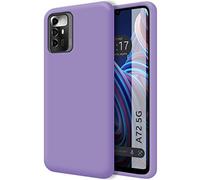 Funda móvil - TUMUNDOSMARTPHONE Zte Blade A72 5G, Compatible con ZTE Zte Blade A72 5G, Morado
