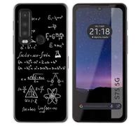 Tumundosmartphone Funda Silicona para Cat S75 5G diseño Formulas Dibujos