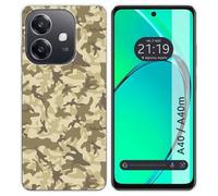 Tumundosmartphone Funda Silicona para OPPO A40 / A40m diseño Sand Camuflaje Dibujos