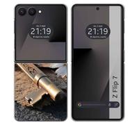 Tumundosmartphone Funda Silicona para Samsung Galaxy Z Flip 7 5G diseño Dream Dibujos